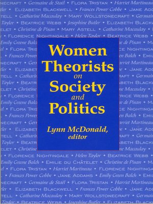 cover image of Women Theorists on Society and Politics